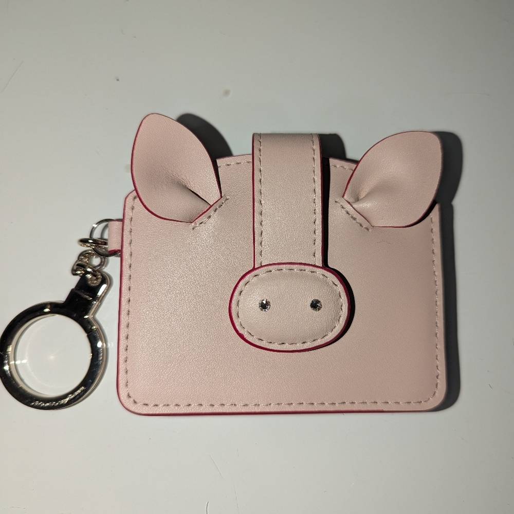 Pig Wallet/Cardholder Keychain
